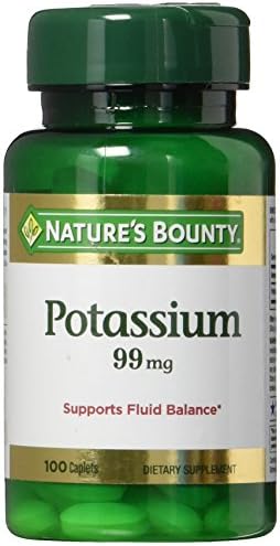 Nature s Bounty Potassium Gluconate 99mg 100