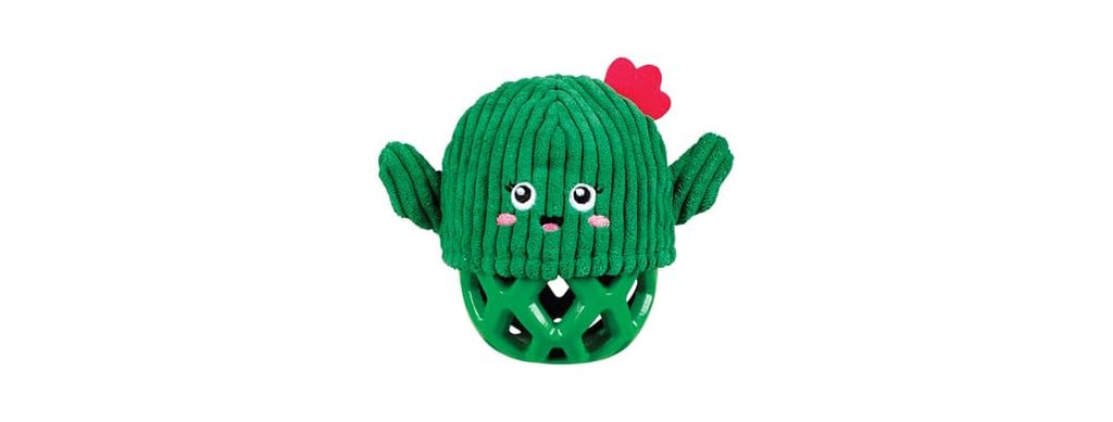 Fringe Studio Rubber Dog Toy, Prickly BUT Sweet