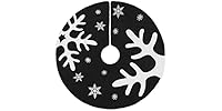 Christmas Burlap Tree Skirt 30" 2 Pack