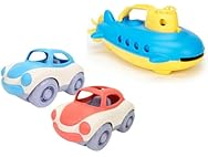 2-Pack Soft Top Car and Submarine Bundle
