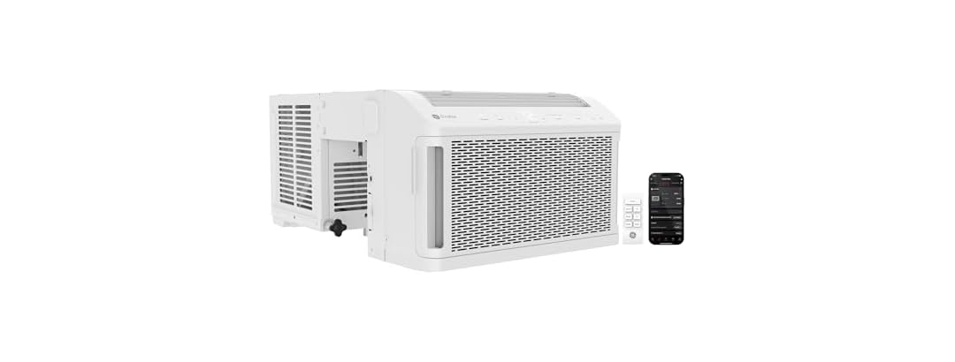 GE ClearView Window AC 8300 BTU Smart Ultra Quiet