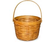 Vintiquewise Small Apple Picking Basket with Handle