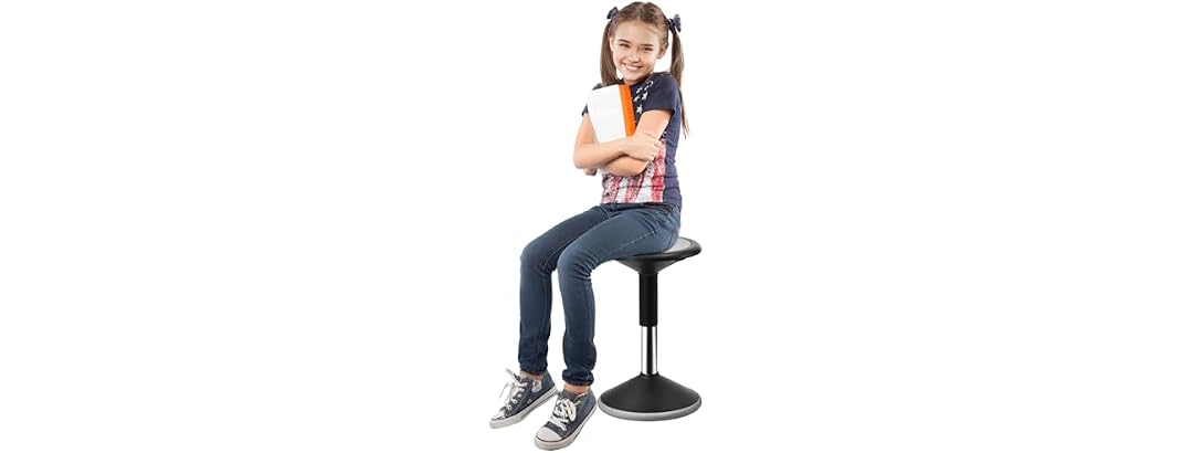 VEVOR Wobble Chair, Height-Adjustable