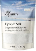 Sky Organics Epsom Salt Soak 5lbs