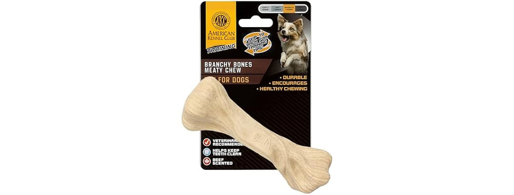 American Kennel Club Training Dog Chew Toy, Large Bone
