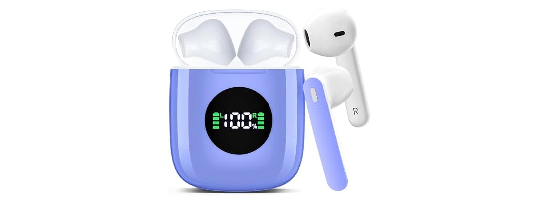 Fangflower Wireless Earbuds, Bluetooth