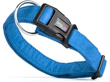 Dogline Comfort Microfiber Flat Collar for Dog