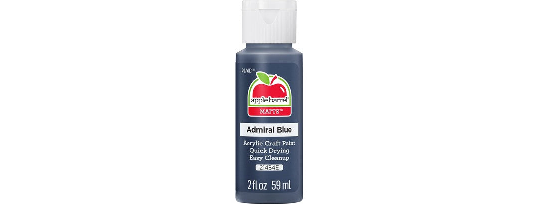 Apple Barrel Acrylic Paint 2oz Admiral Blue