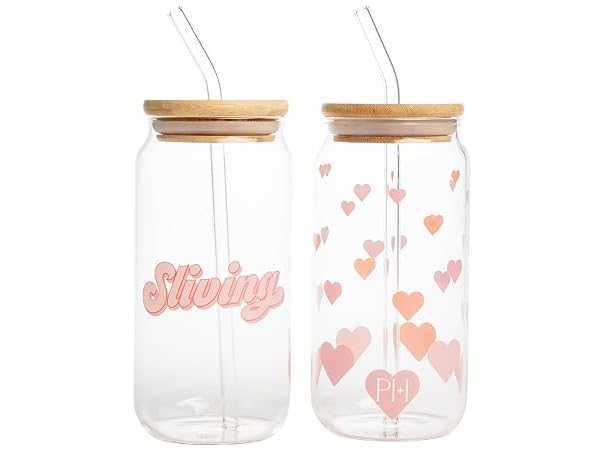 Paris Hilton Glass Tumblers Set