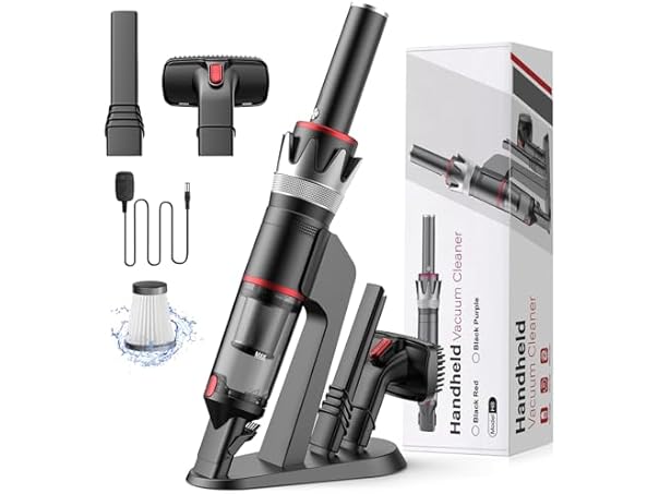 BSRCO Handheld Vacuum Cordless (Red)