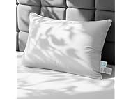 White Goose Down Pillow, Feather And