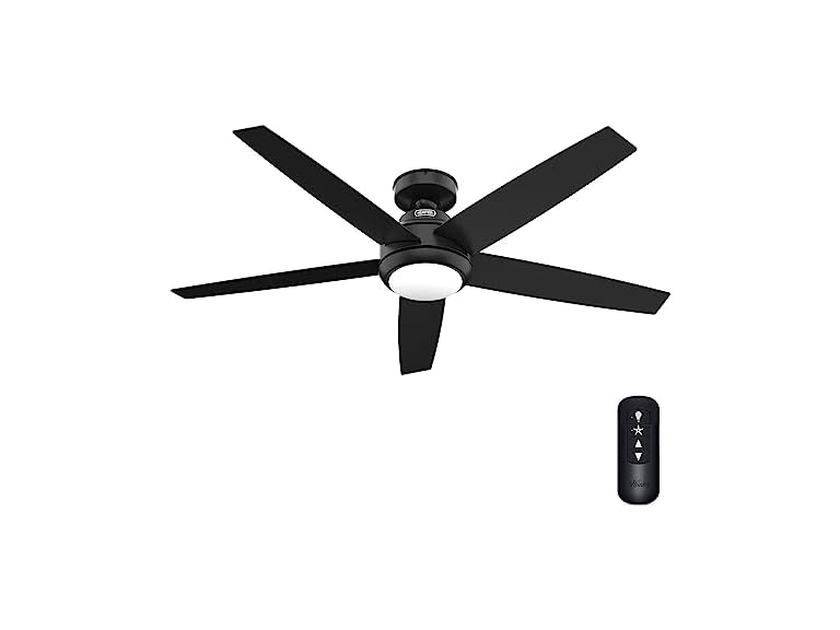 Hunter Fan 52" Matte Black Indoor Fan