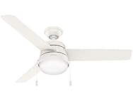 Hunter Fan 52" Contemporary White Indoor