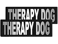 Dogline "Therapy Dog Removable Patches, Small/Medium