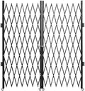 Double Folding Security Gate, 6-1/2\' H x 12\'