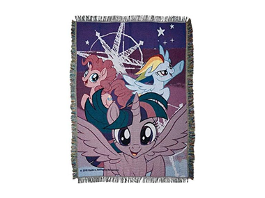 My Little Pony Woven Tapestry Blanket