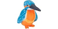 Wild Republic Cuddlekins Eco Kingfisher, Stuffed Animal, 12 Inches