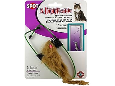 SPOT A-Door-Able Bouncing Mouse Rattle Toy