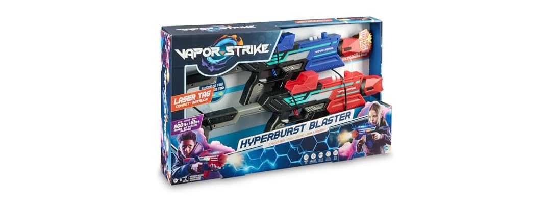 Vapor Strike Hyperburst Blasters 2 Player Pack