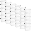 Superio Clear Storage Box with Lid, 8.75 Quart 36 Pack