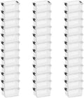 Superio Clear Storage Box 3.5 Quart 36 Pack