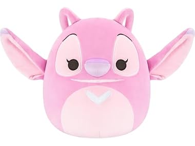 Squishmallows Original 12in Disney Angel Plush (Medium-Sized)