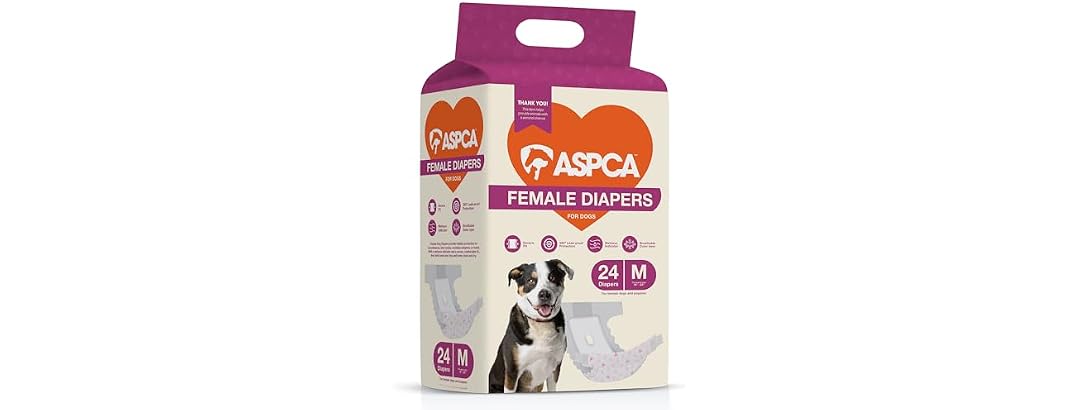 ASPCA ASPCA Female Dog Diapers with Wetness In