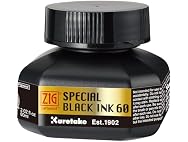 Kuretake Zig Cartoonist Black Ink 60ml