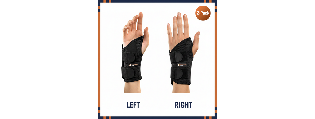 Copper Joe Wrist Support Double Combo
