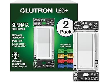 Lutron Sunnata Touch Dimmer Switch