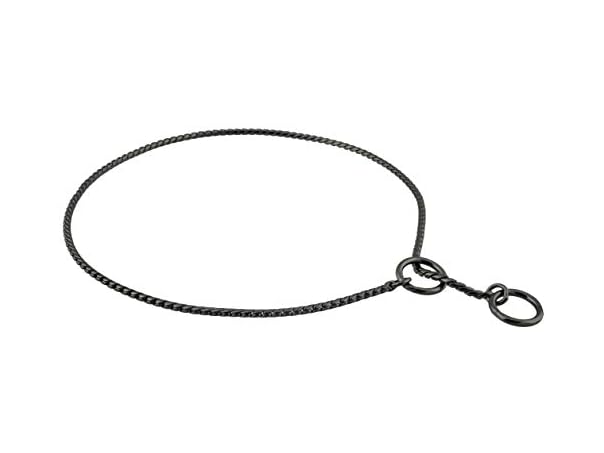 Alvalley Metal Chain Dog Show Collar