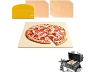 MAXTBEE 15x12 Inch Rectangle Pizza Stone