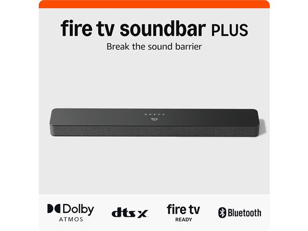 Amazon Fire TV Soundbar Plus (Newest Model)