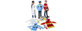 Rubies Everyday Heroes Dress Up Trunk Set Toy for Kids