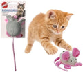 SPOT Rattle Clatter Mouse Catnip Cat Toy, Plu
