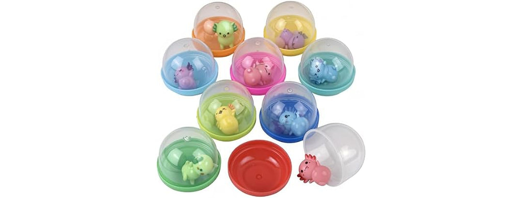 Mini Axolotl Squeezy Figurines - 1" (Pack of 250)