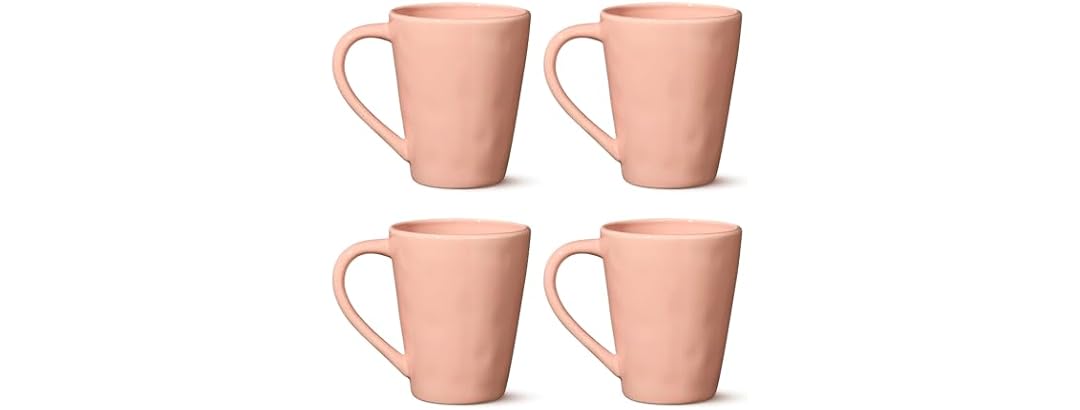 Desert Rose 18 oz Stoneware Mugs