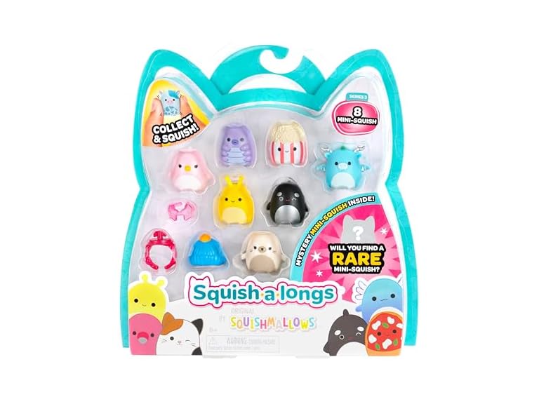 Squish-a-longs Mini-Squish 8-Pack (Wave 3, Style 2)