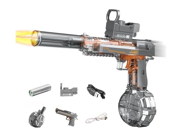 Electric Water Gun LED Lights for Kids