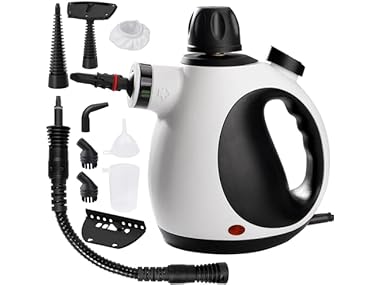 Handheld Steam Cleaner w/ 10 Accessories