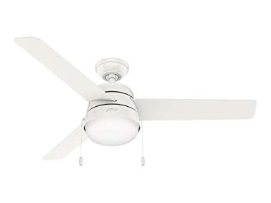 Hunter Fan 52" Contemporary White Indoor