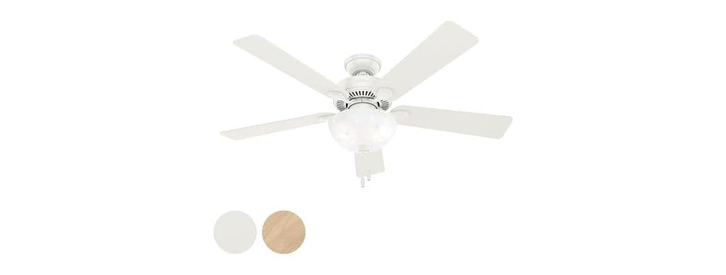Hunter Fan 52" Fresh White Indoor Fan