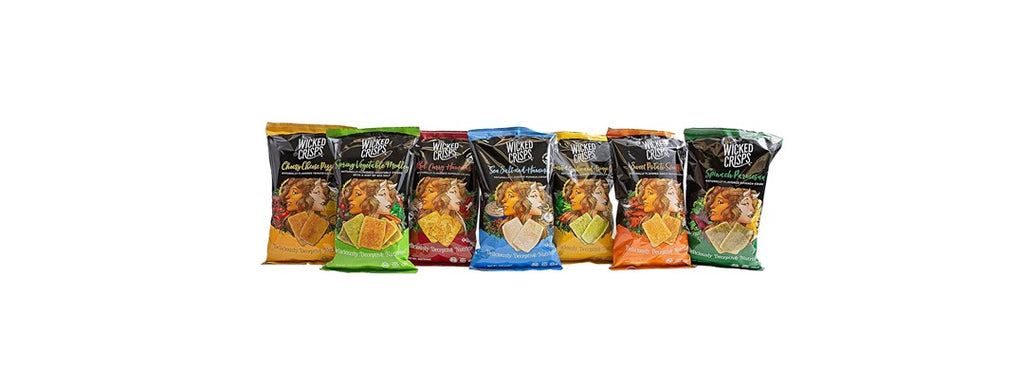 (6 Pack) Wicked Crisps Baked Bold Crisps