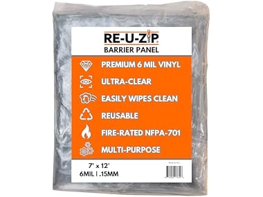 RE-U-ZIP Cut-to-Size XL Dust Barrier P