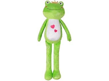 Fringe Studio Large Squeaky Plush Dog Toy, HOP INTO My Life