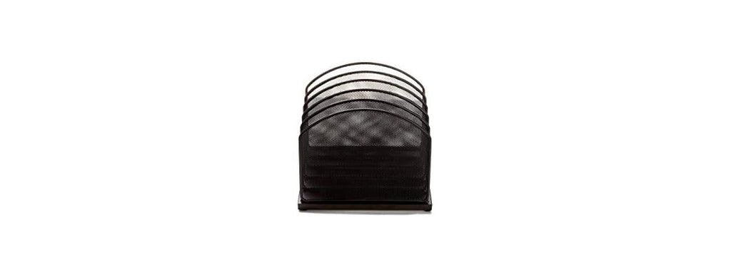 Mind Reader Vertical File Storage Black