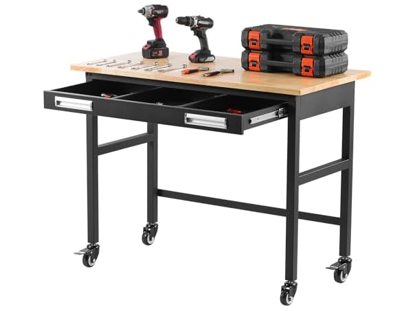 48-inch Workbench, 1500 lbs Load Capacity