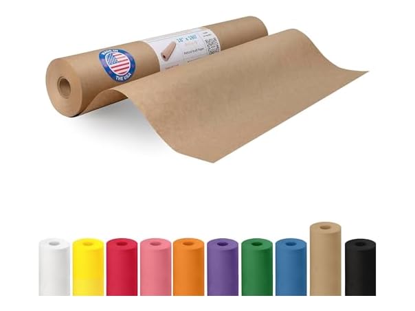 Brown Kraft Paper Roll 18" x 180ft