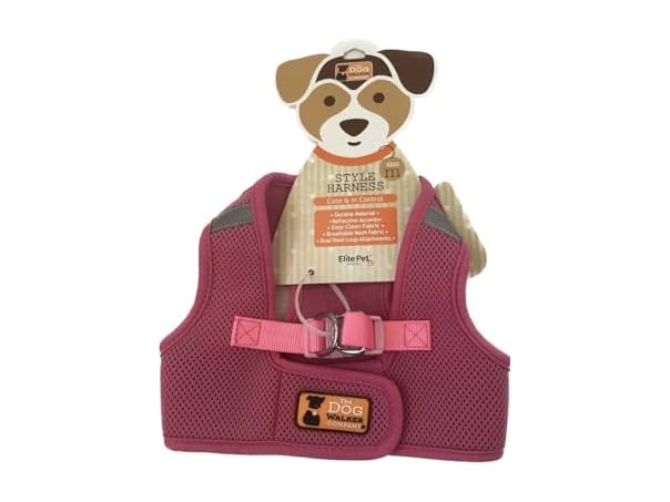 Dog Walker Company The Reflector Accent Harness, Small