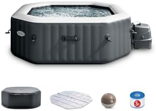 INTEX 28433EP PureSpa Bubble Deluxe Spa Set